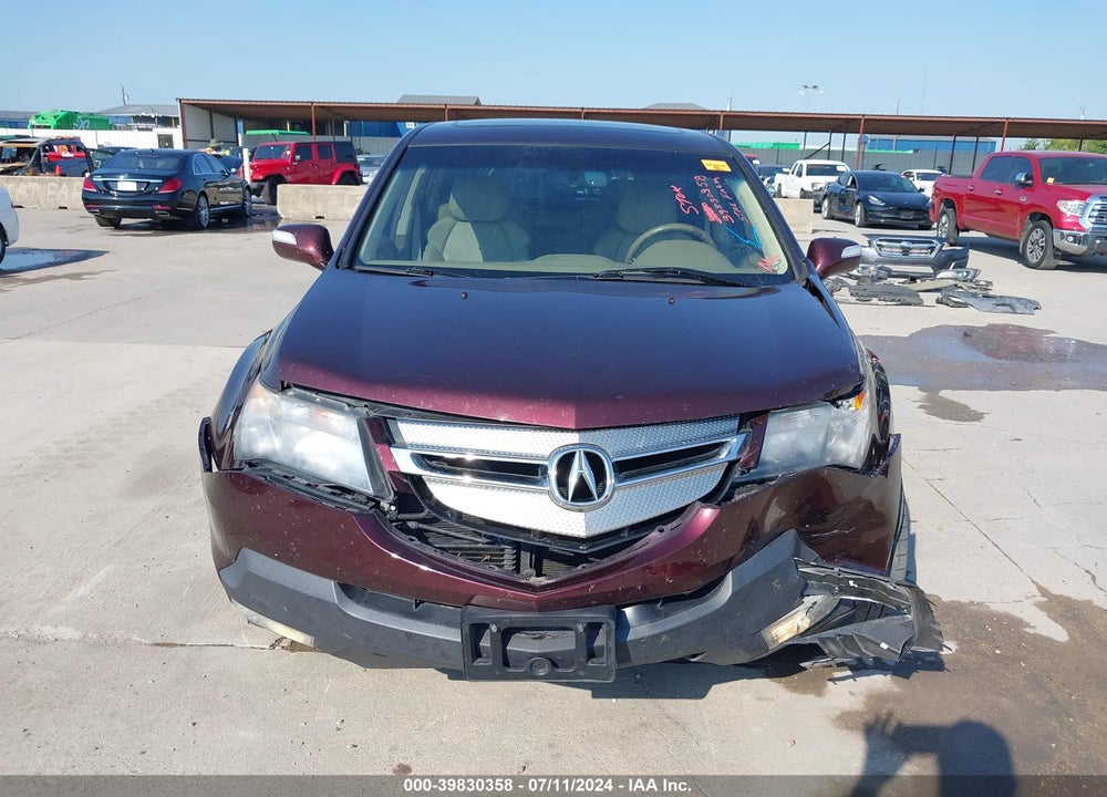 2009 ACURA MDX VIN: 2HNYD28239H525842