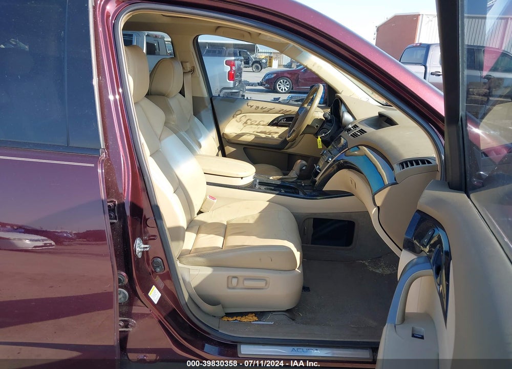 2009 ACURA MDX VIN: 2HNYD28239H525842