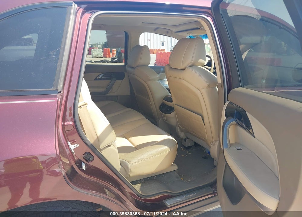 2009 ACURA MDX VIN: 2HNYD28239H525842