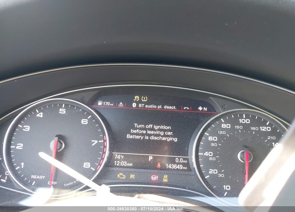 2017 AUDI A6 2.0T PREMIUM VIN: WAUG8AFCXHN062953