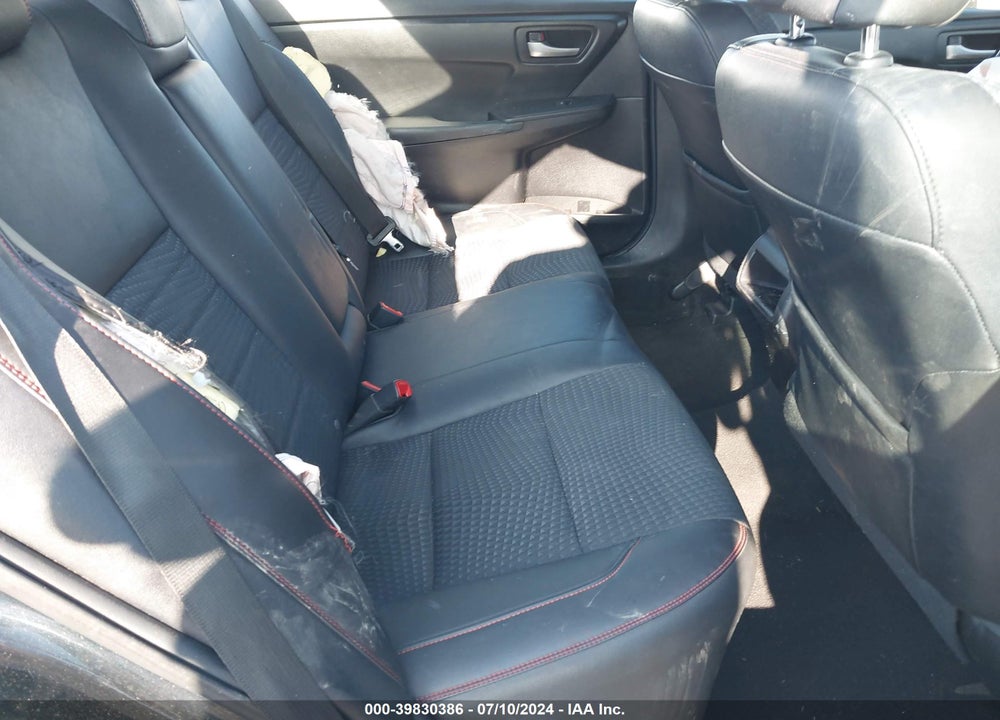 2015 TOYOTA CAMRY SE VIN: 4T1BF1FK9FU904500