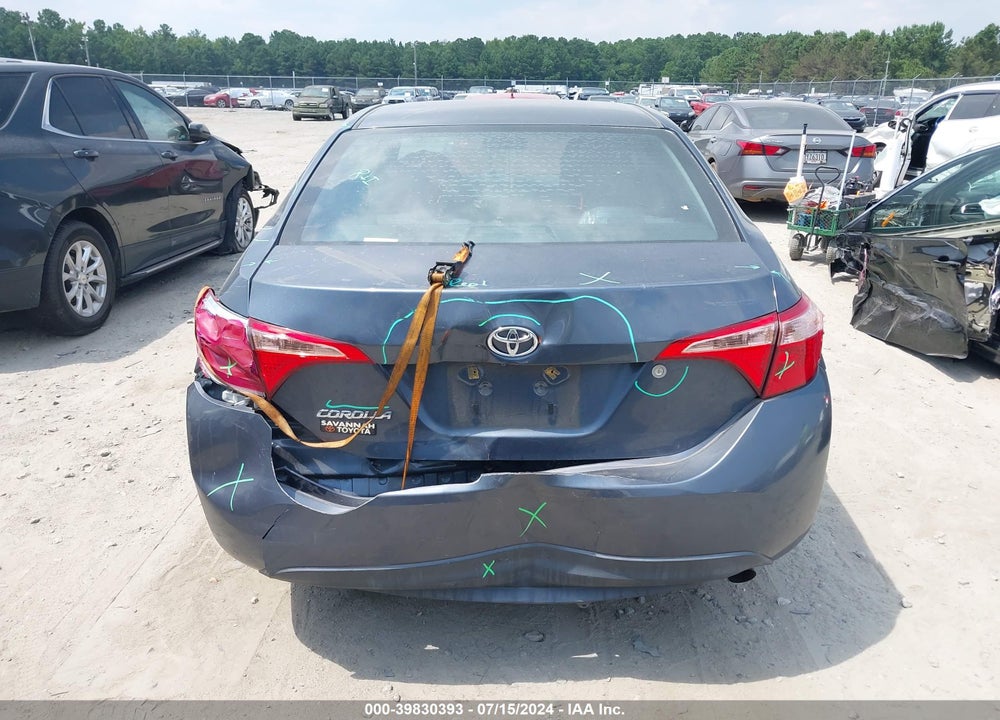 2017 TOYOTA COROLLA L VIN: 2T1BURHE0HC798308