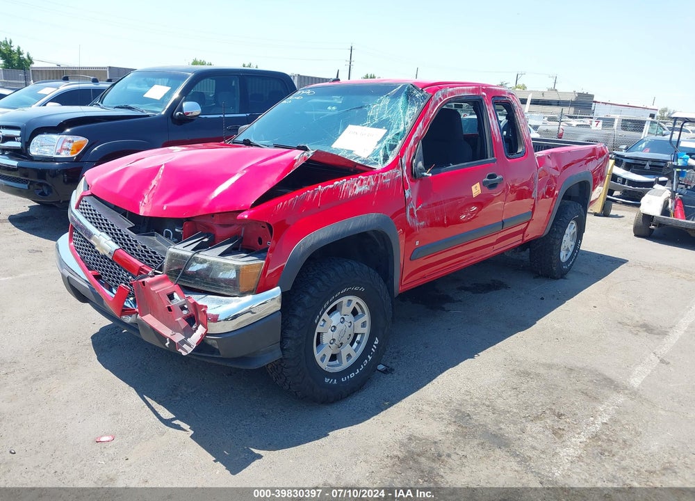 2008 CHEVROLET COLORADO LT VIN: 1GCDT39E588223706