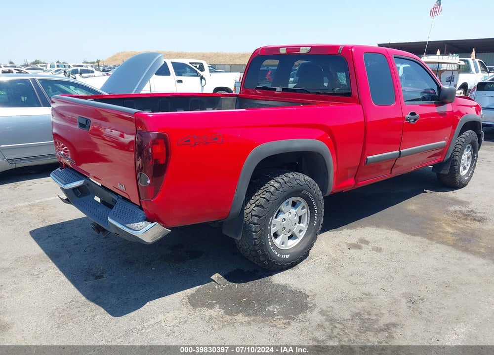 2008 CHEVROLET COLORADO LT VIN: 1GCDT39E588223706