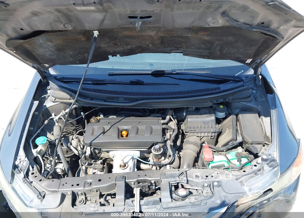 2012 HONDA CIVIC LX VIN: 19XFB2F56CE084811