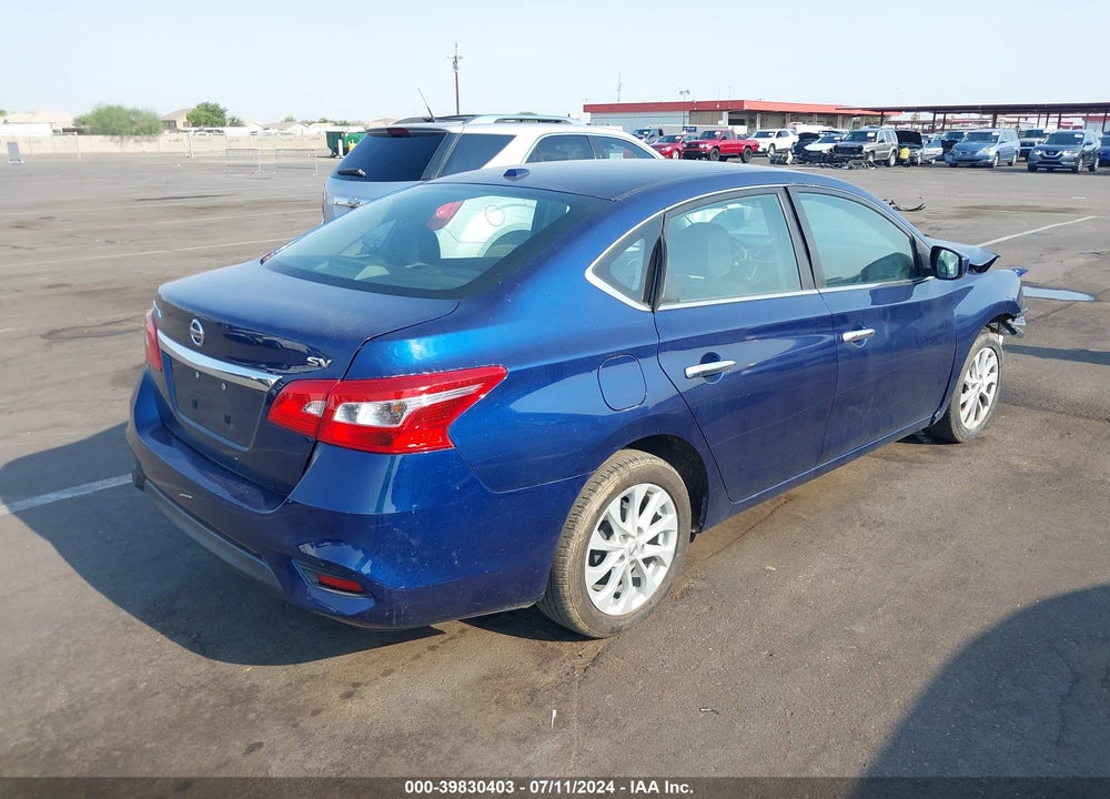 2019 NISSAN SENTRA SV VIN: 3N1AB7AP1KY427606