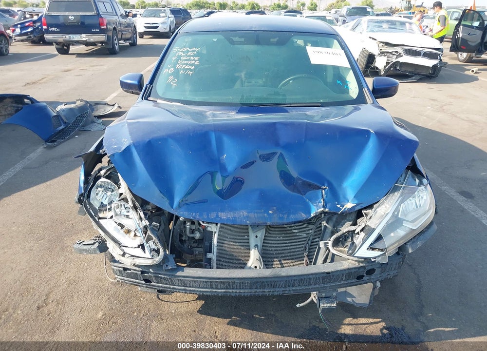 2019 NISSAN SENTRA SV VIN: 3N1AB7AP1KY427606