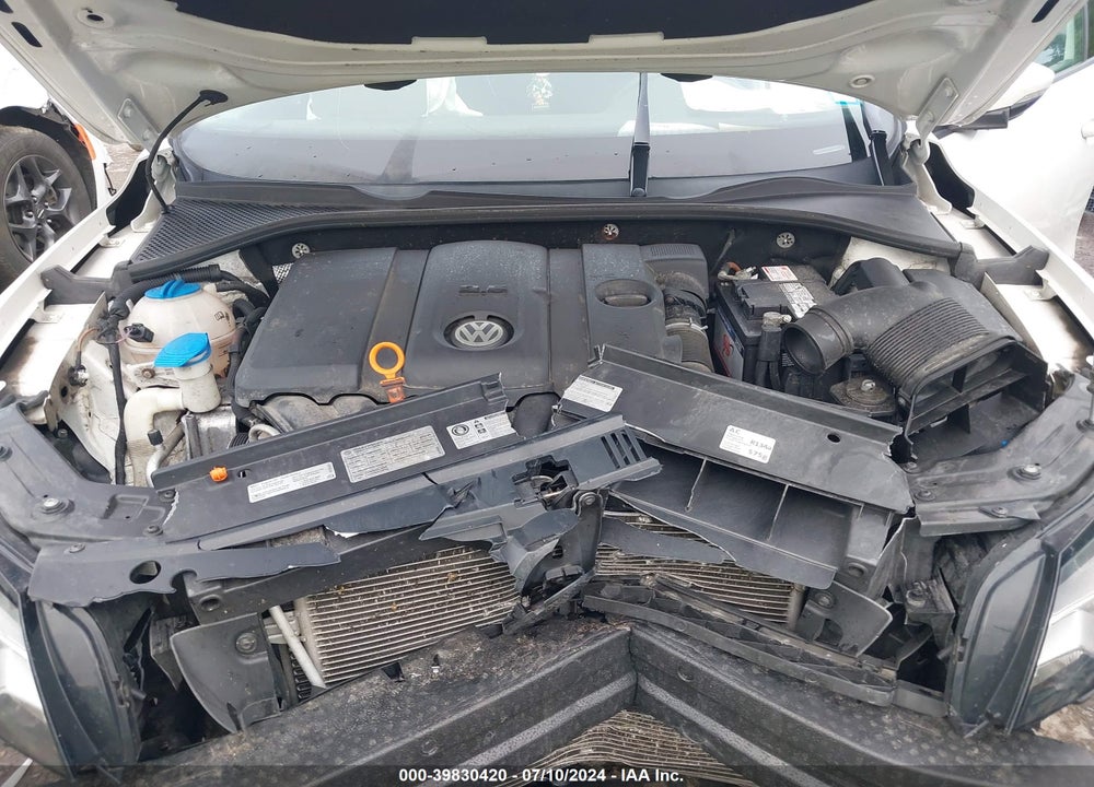 2012 VOLKSWAGEN PASSAT 2.5L S VIN: 1VWAP7A34CC097205