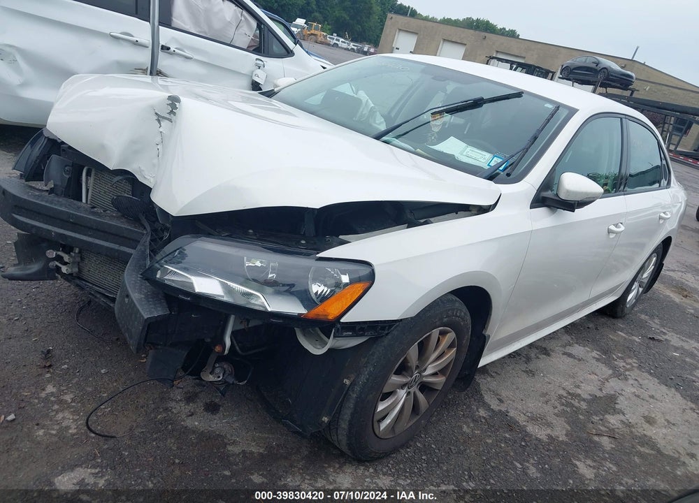 2012 VOLKSWAGEN PASSAT 2.5L S VIN: 1VWAP7A34CC097205