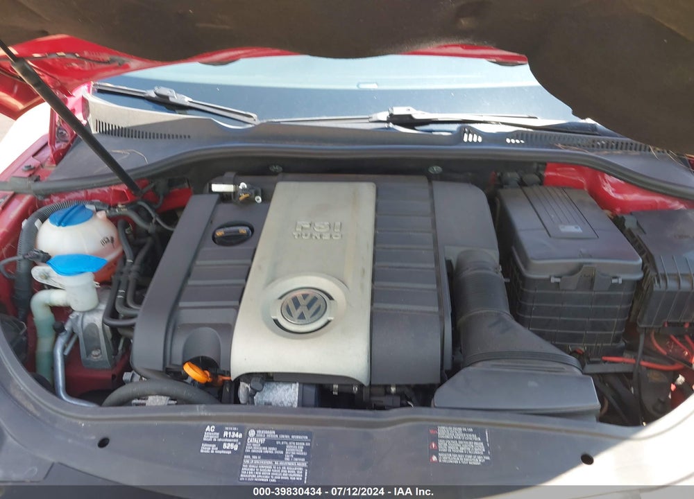 2008 VOLKSWAGEN EOS KOMFORT/TURBO VIN: WVWAA71F08V026271