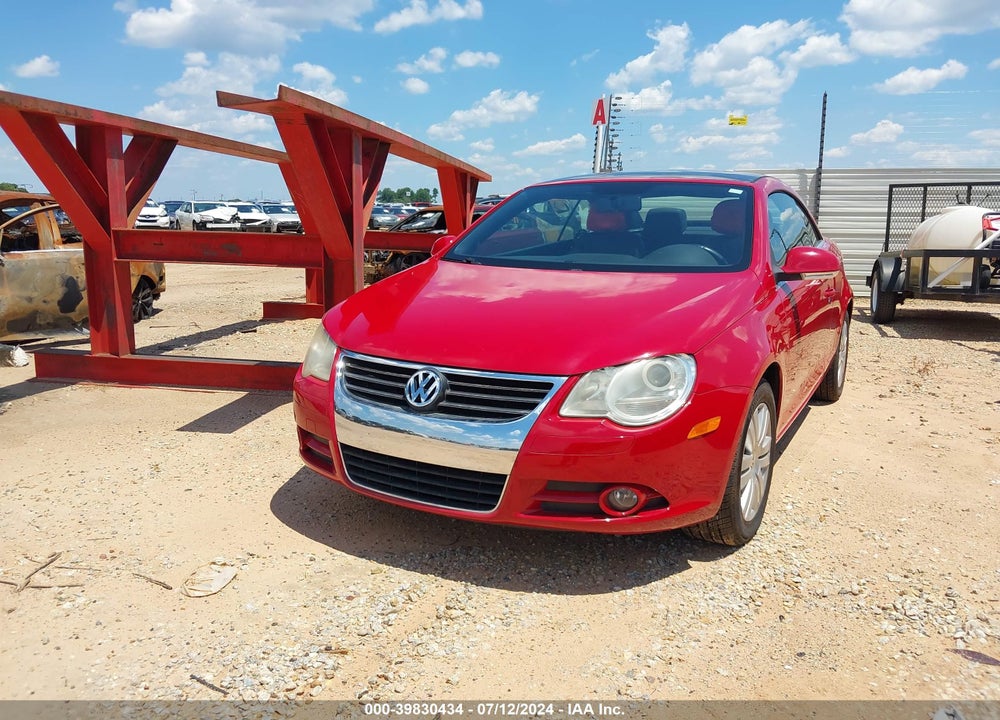2008 VOLKSWAGEN EOS KOMFORT/TURBO VIN: WVWAA71F08V026271