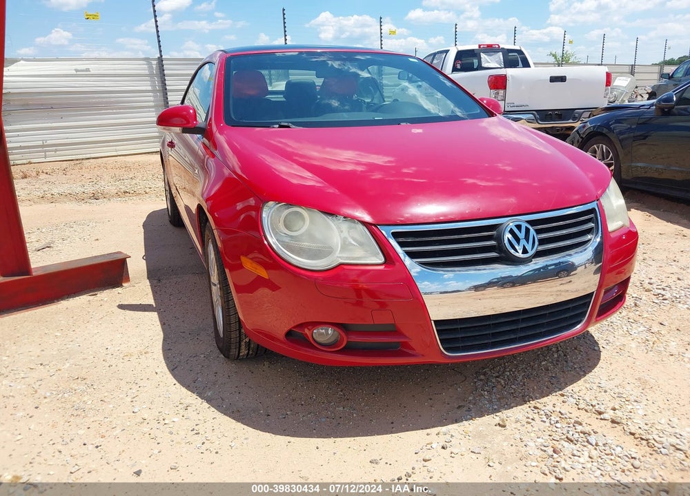 2008 VOLKSWAGEN EOS KOMFORT/TURBO VIN: WVWAA71F08V026271