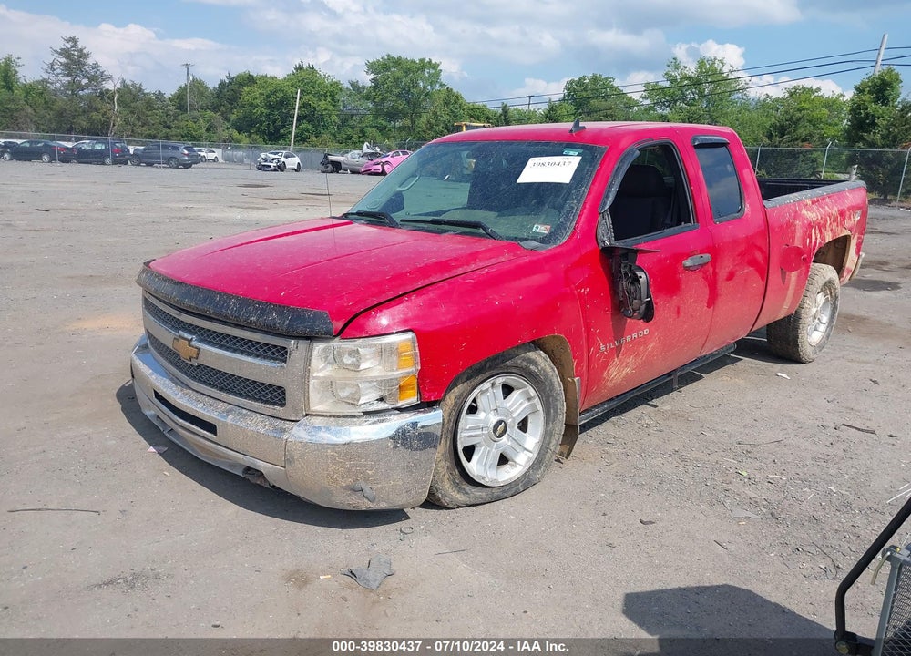 2012 CHEVROLET SILVERADO 1500 LT VIN: 1GCRKSE74CZ183986