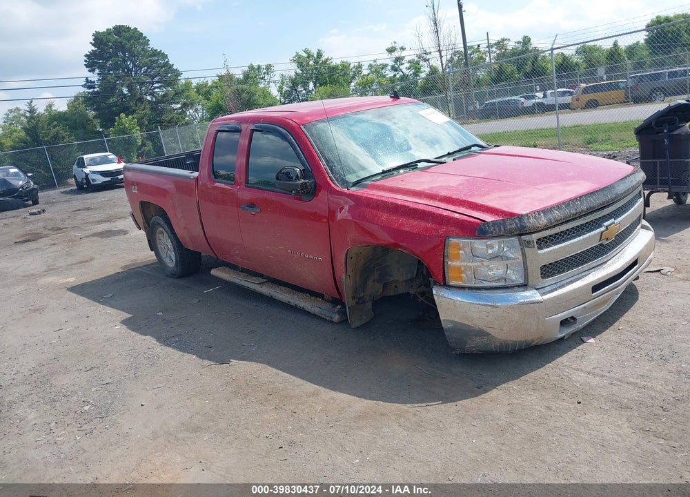 2012 CHEVROLET SILVERADO 1500 LT VIN: 1GCRKSE74CZ183986