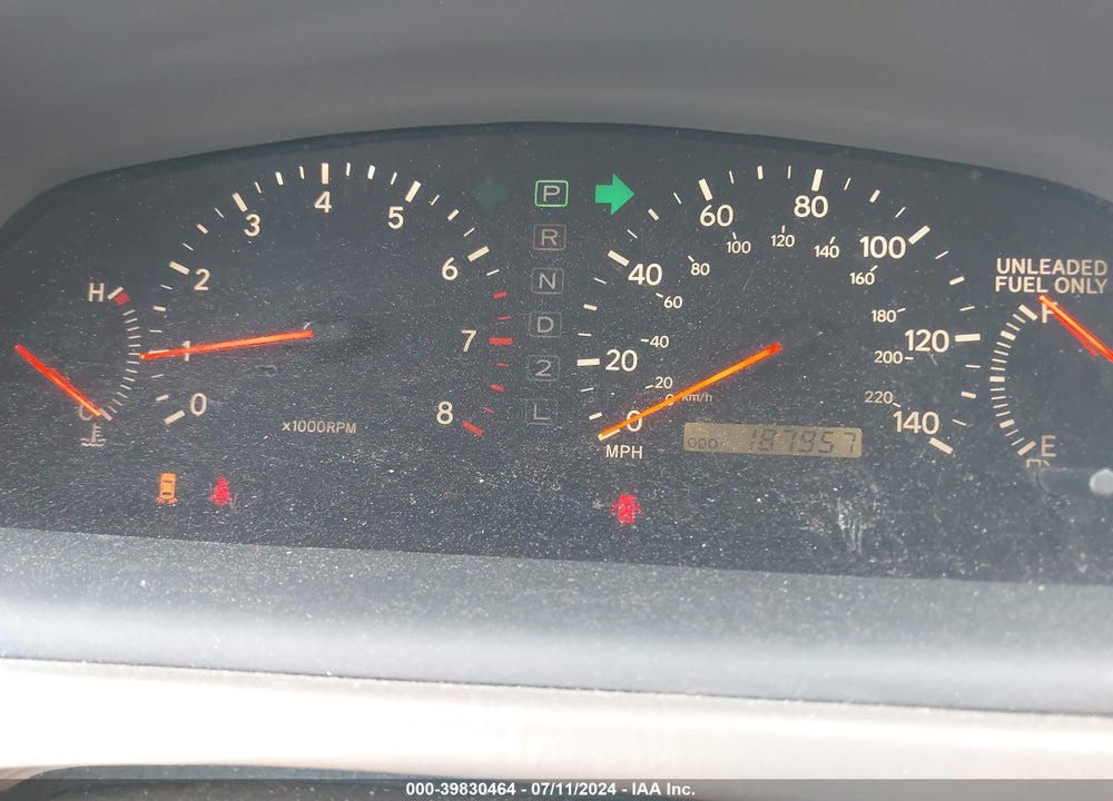 1999 LEXUS ES 300 VIN: JT8BF28G1X0191831