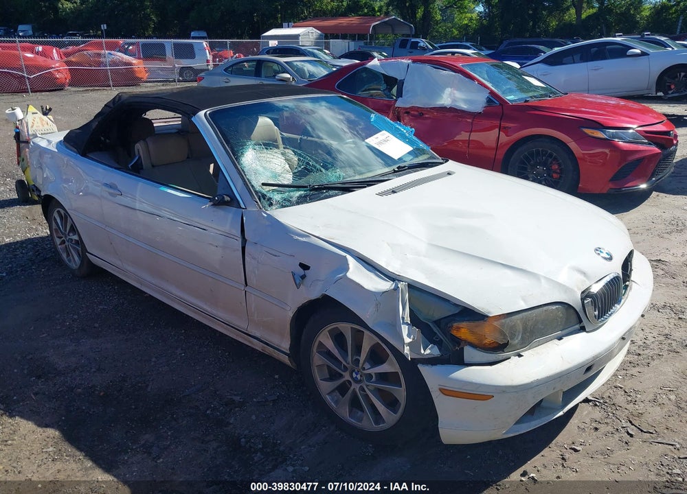 2004 BMW 330CI VIN: WBABW53494PL47419