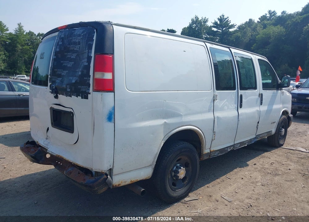 2010 CHEVROLET EXPRESS 2500 WORK VAN VIN: 1GCZGFBAXA1155467