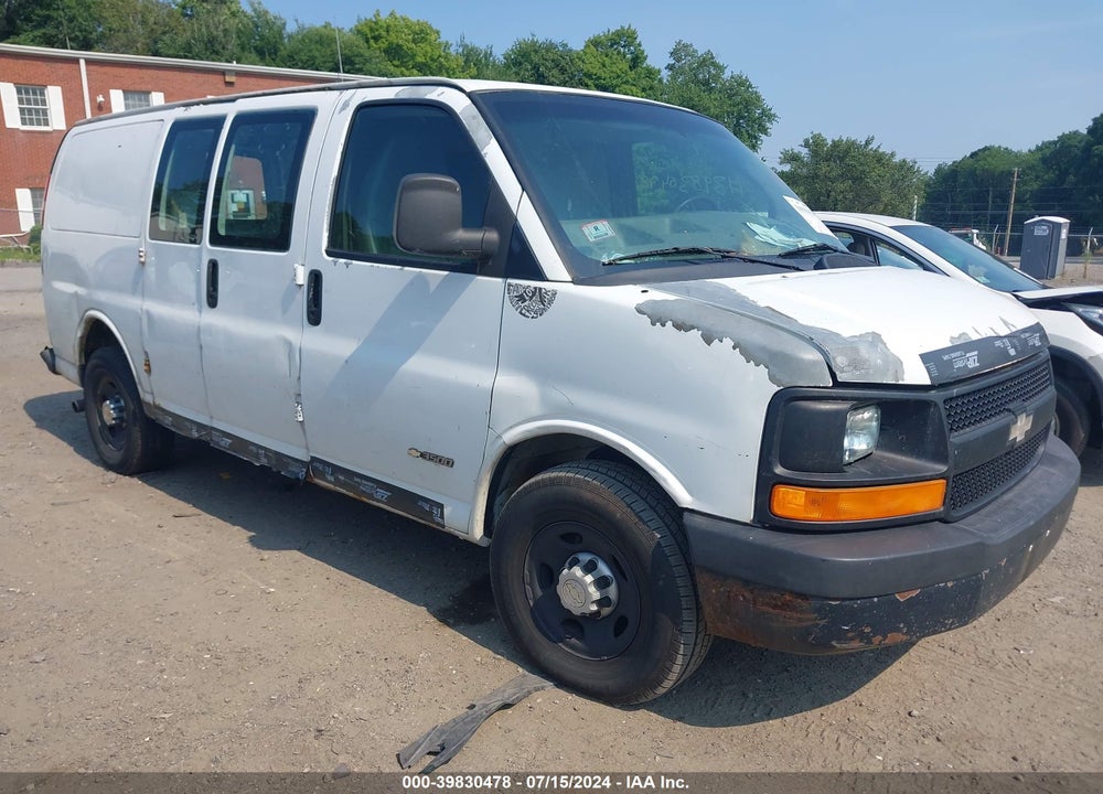 2010 CHEVROLET EXPRESS 2500 WORK VAN VIN: 1GCZGFBAXA1155467