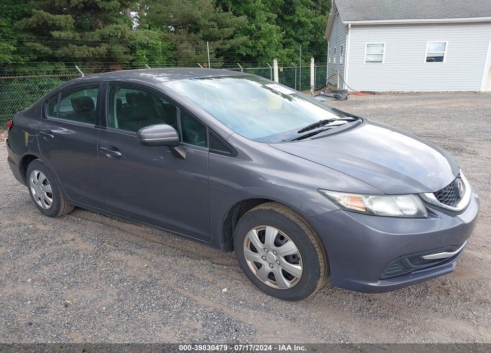 2014 HONDA CIVIC LX VIN: 2HGFB2F55EH525711