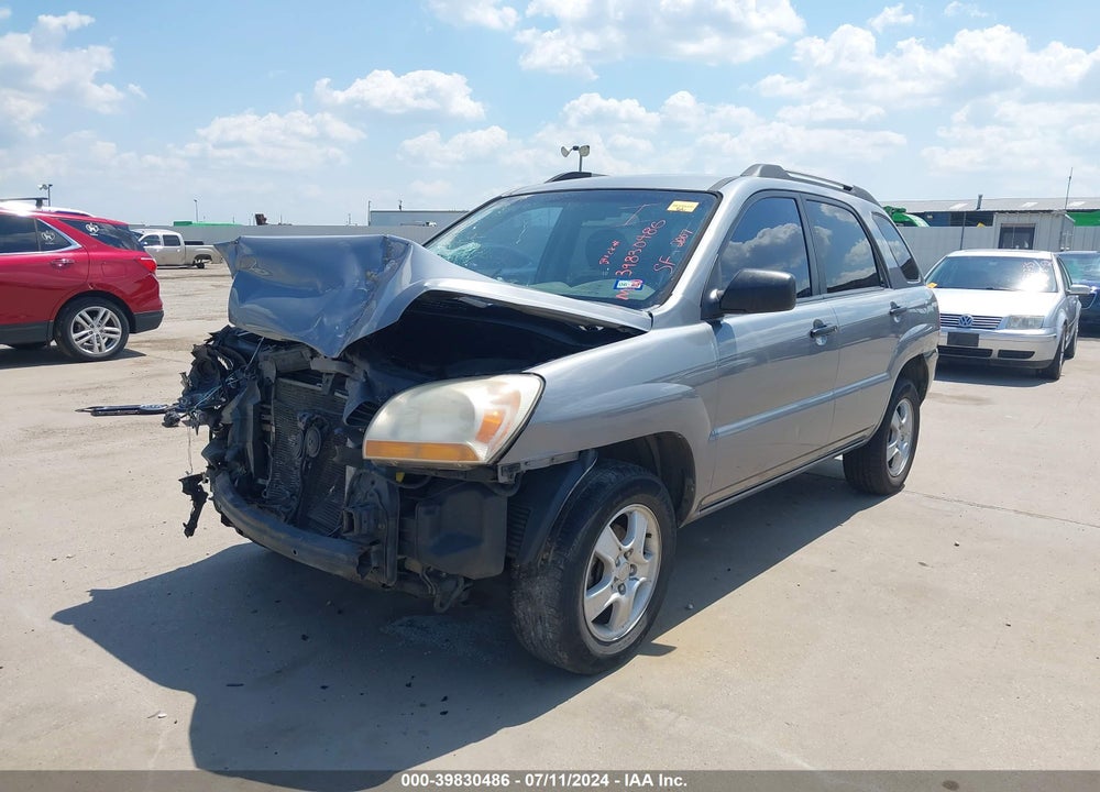 2007 KIA SPORTAGE VIN: KNDJF724477433768