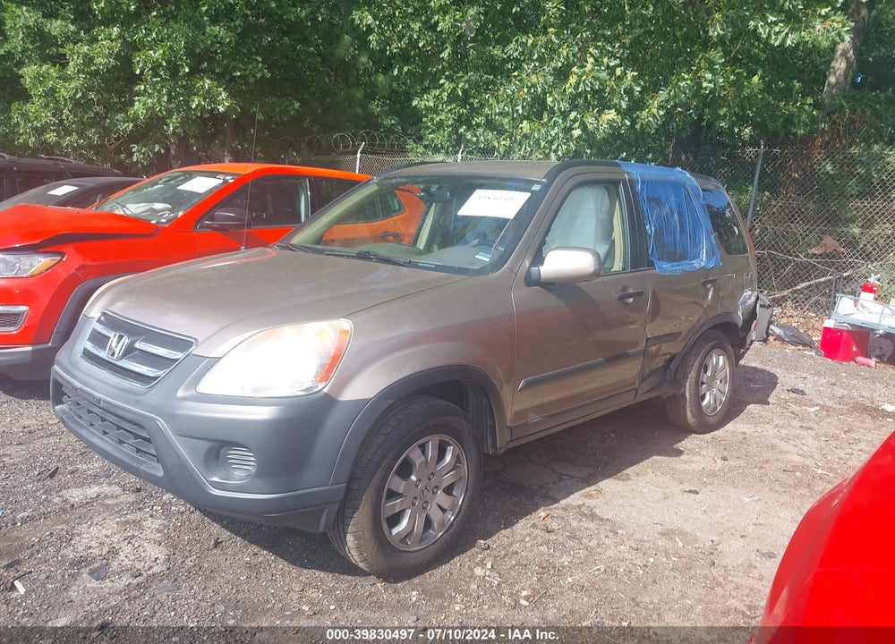 2006 HONDA CR-V EX VIN: SHSRD78876U426849
