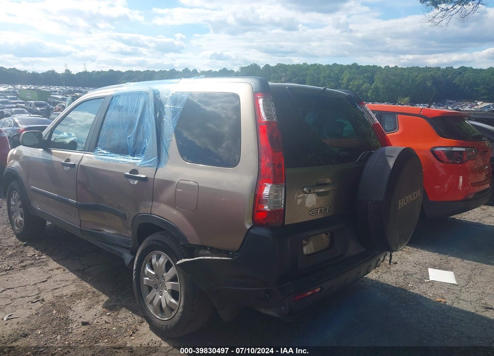 2006 HONDA CR-V EX VIN: SHSRD78876U426849