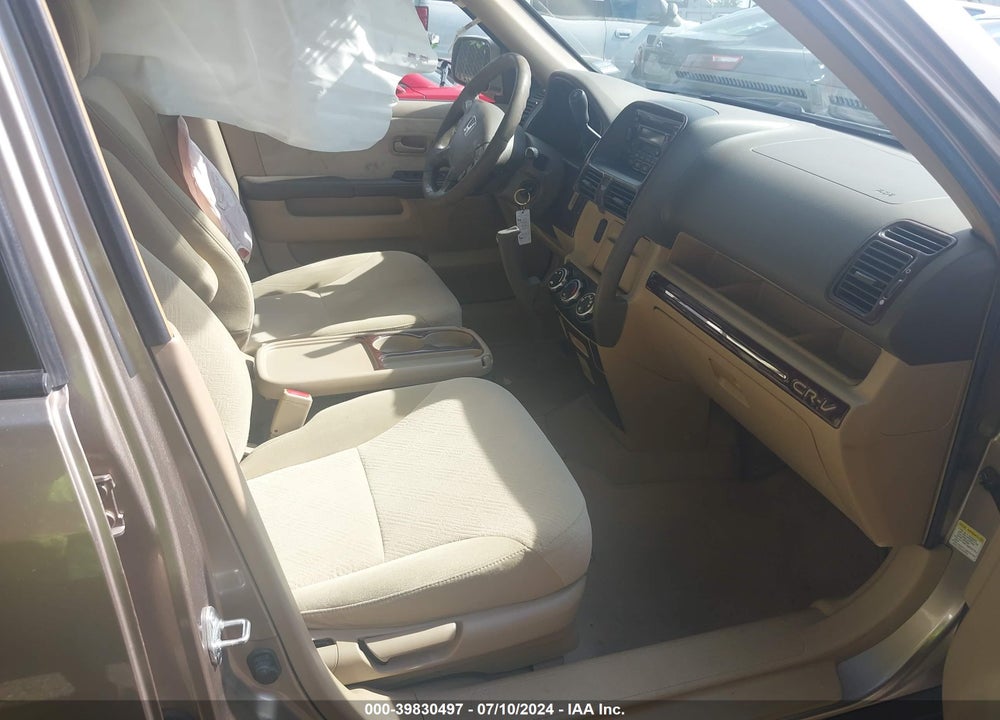 2006 HONDA CR-V EX VIN: SHSRD78876U426849