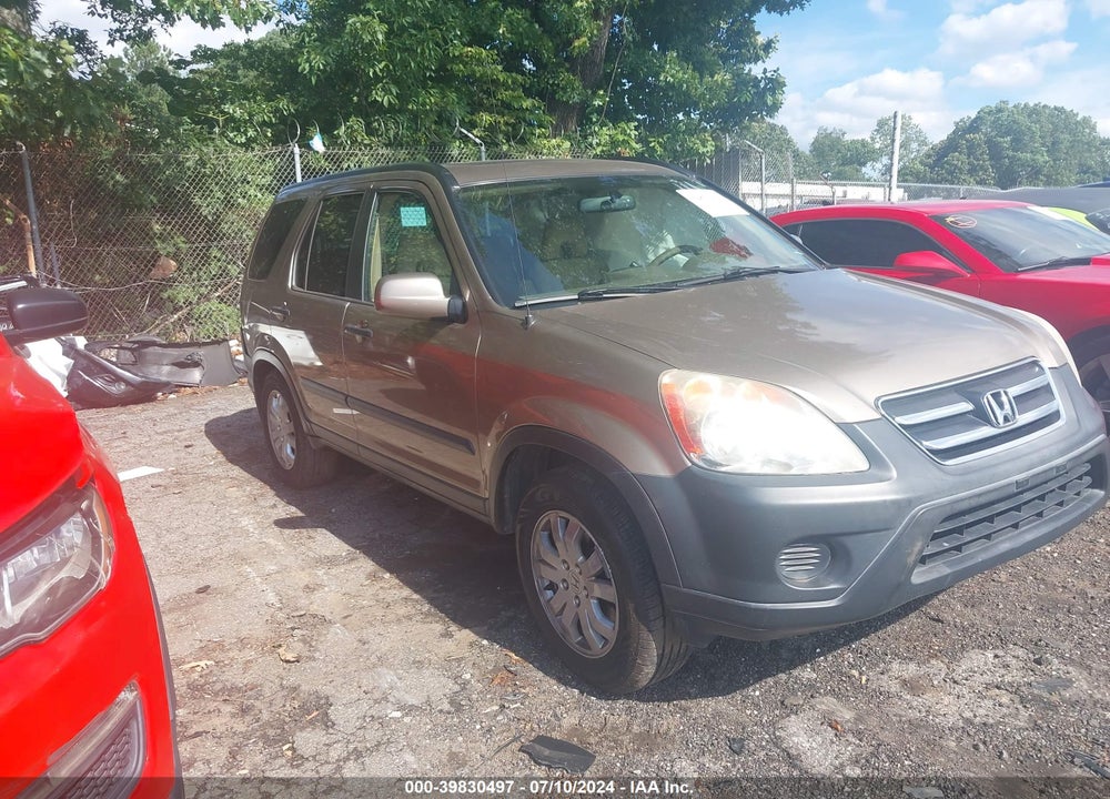2006 HONDA CR-V EX VIN: SHSRD78876U426849