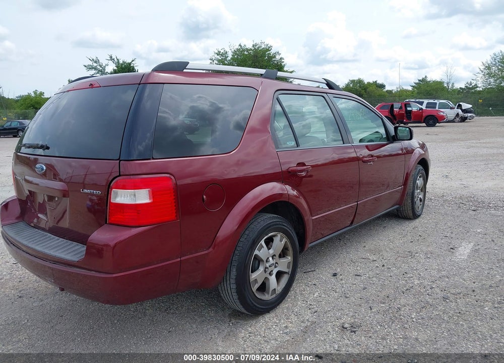 2006 FORD FREESTYLE LIMITED VIN: 1FMZK03186GA43406