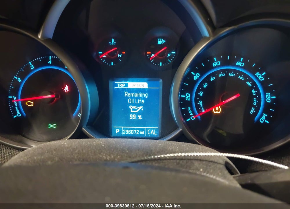 2014 CHEVROLET CRUZE 1LT AUTO VIN: 1G1PC5SB3E7413510