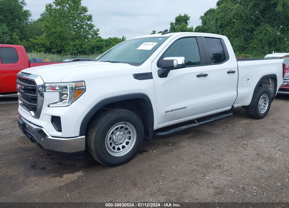 2021 GMC SIERRA 1500 2WD DOUBLE CAB STANDARD BOX VIN: 1GTR8AEH4MZ301540