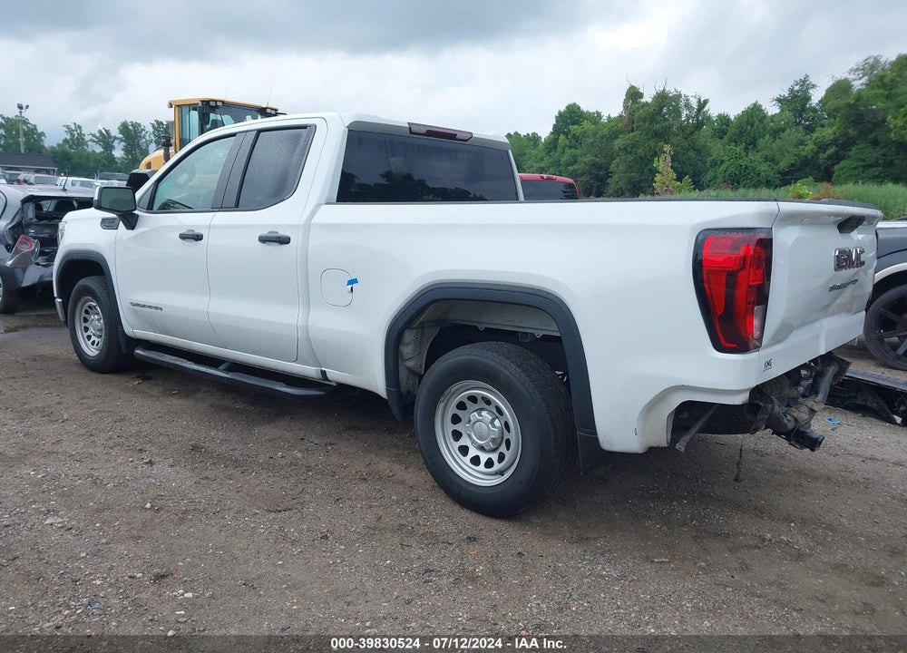 2021 GMC SIERRA 1500 2WD DOUBLE CAB STANDARD BOX VIN: 1GTR8AEH4MZ301540