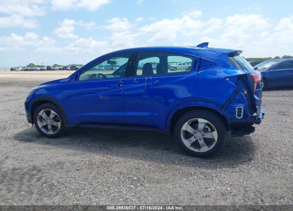 2018 HONDA HR-V LX VIN: 3CZRU5H30JM712847