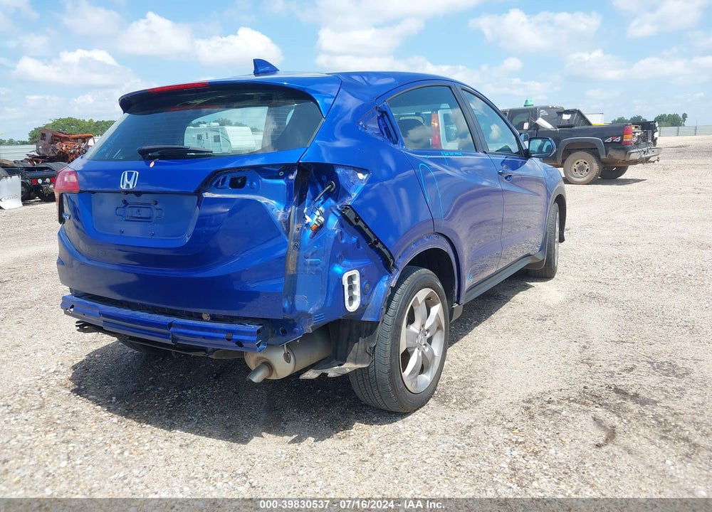 2018 HONDA HR-V LX VIN: 3CZRU5H30JM712847