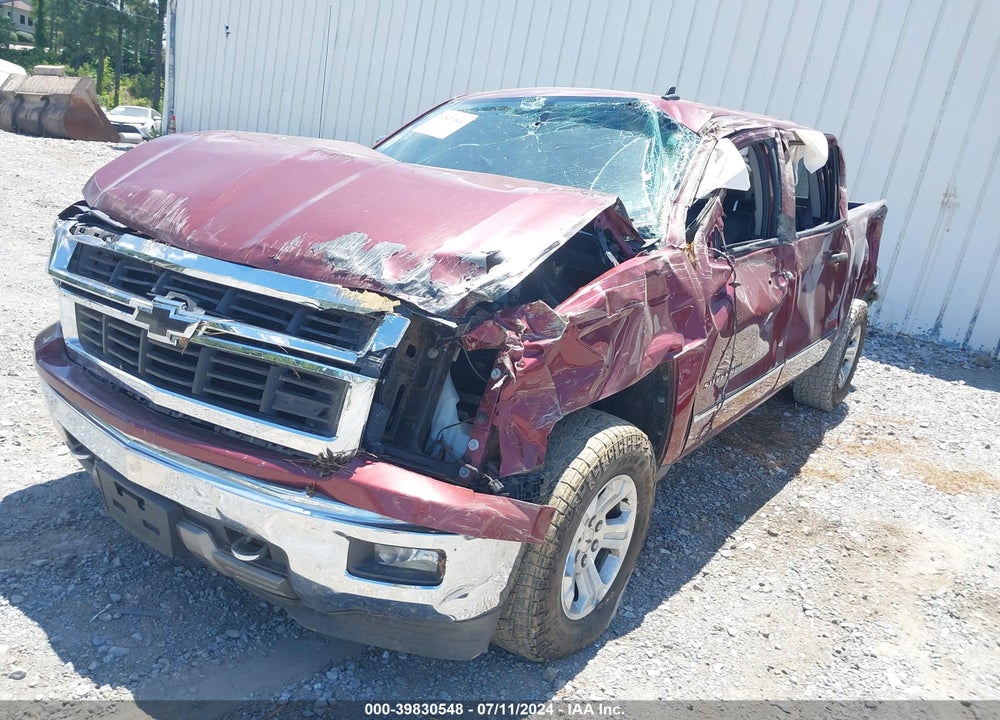 2014 CHEVROLET SILVERADO 1500 2LT VIN: 3GCUKREC7EG448418