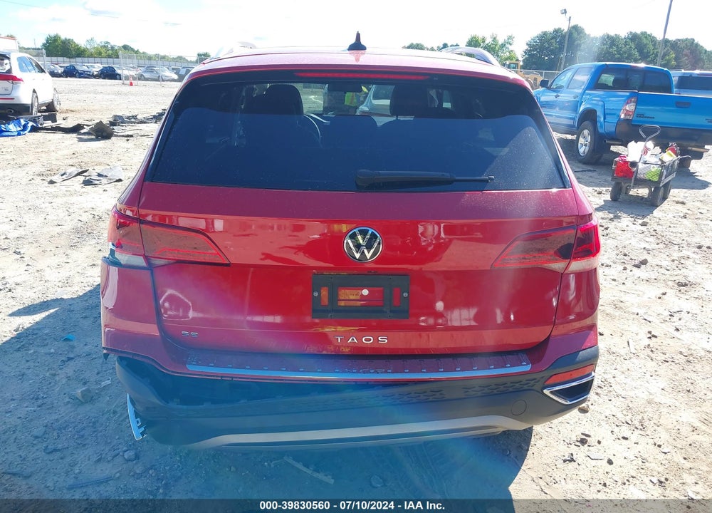 2022 VOLKSWAGEN TAOS 1.5T SE VIN: 3VVLX7B24NM005420