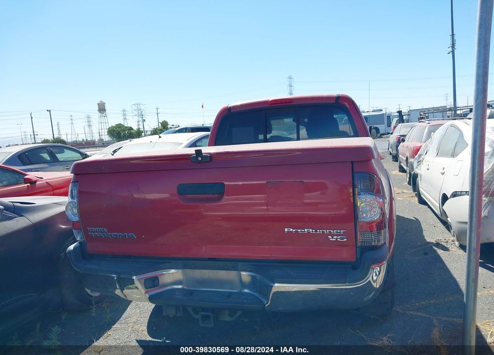 2013 TOYOTA TACOMA PRERUNNER V6 VIN: 5TFTU4GN4DX034238