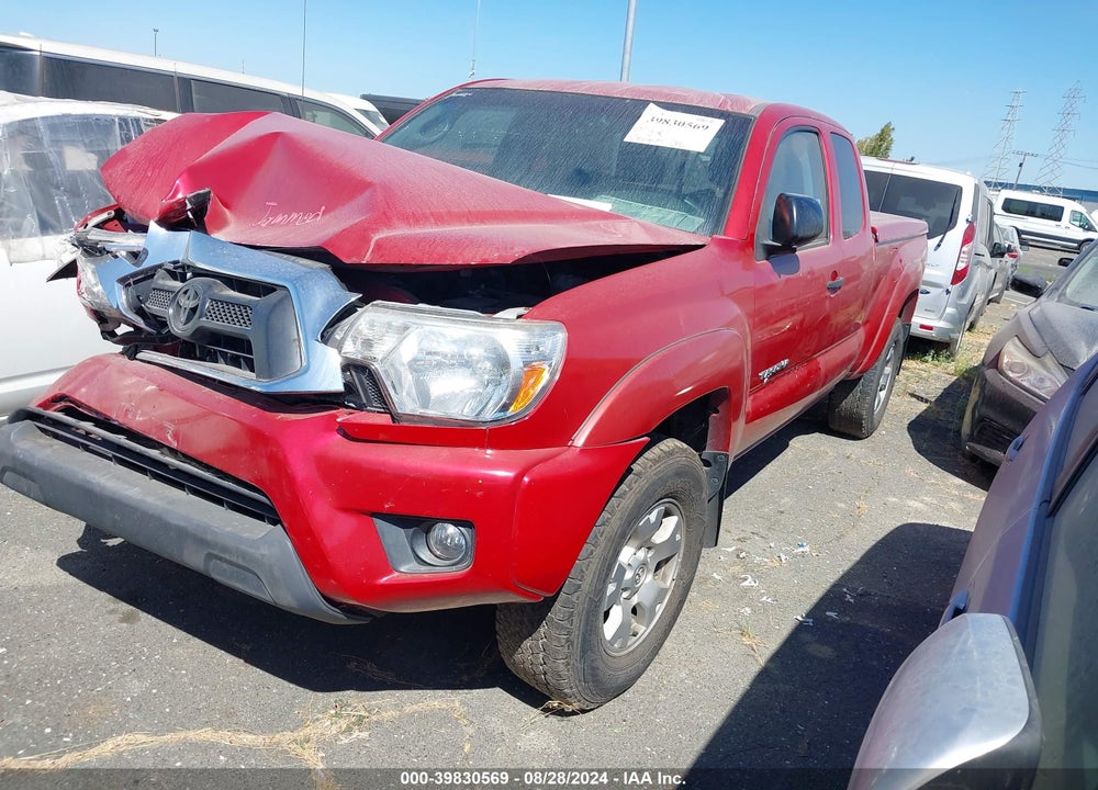 2013 TOYOTA TACOMA PRERUNNER V6 VIN: 5TFTU4GN4DX034238