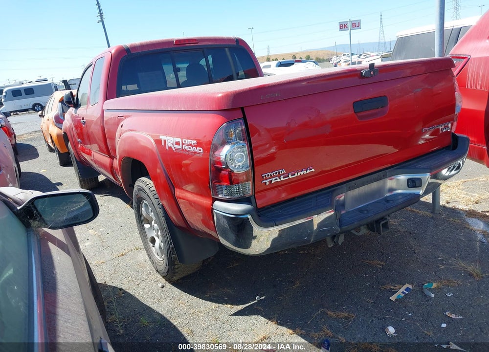 2013 TOYOTA TACOMA PRERUNNER V6 VIN: 5TFTU4GN4DX034238