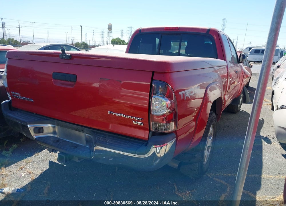 2013 TOYOTA TACOMA PRERUNNER V6 VIN: 5TFTU4GN4DX034238