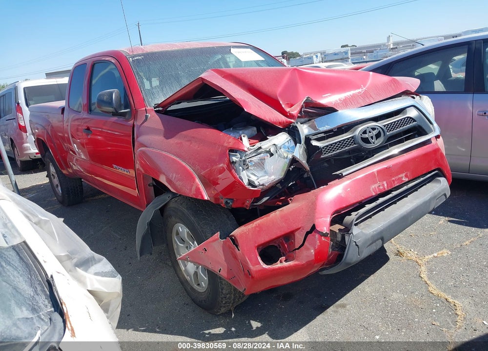 2013 TOYOTA TACOMA PRERUNNER V6 VIN: 5TFTU4GN4DX034238