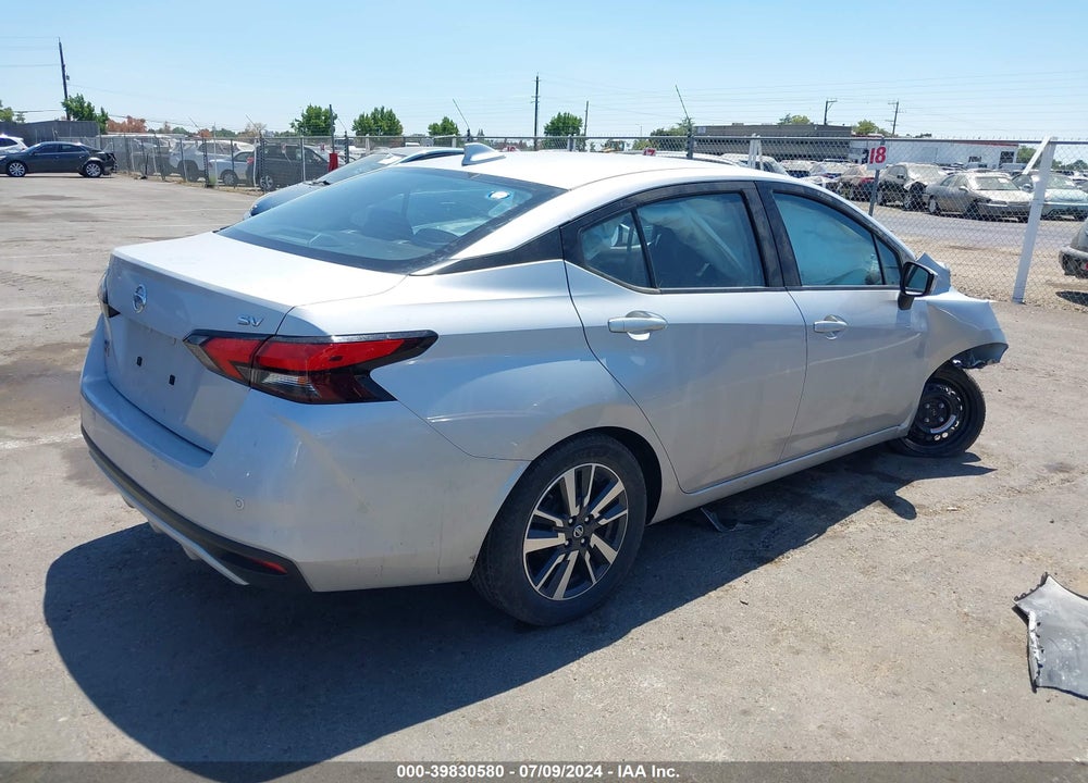 2020 NISSAN VERSA SV XTRONIC CVT VIN: 3N1CN8EV1LL861215