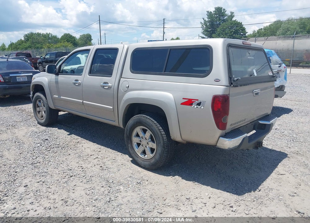 2009 CHEVROLET COLORADO LT VIN: 1GCDT13E298150308