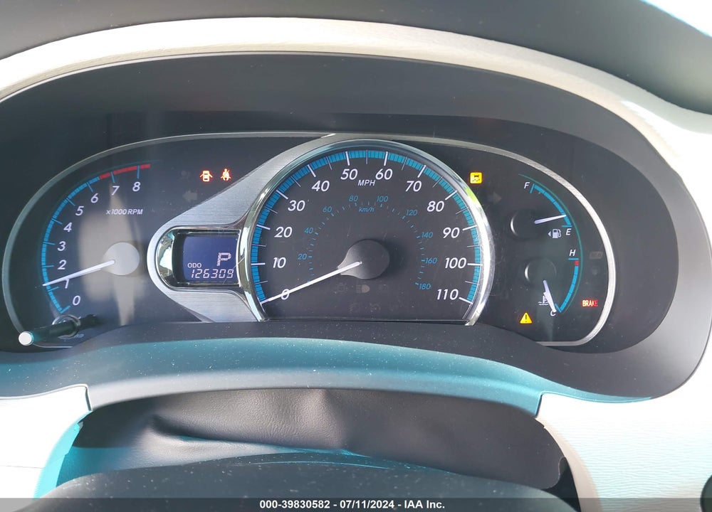 2013 TOYOTA SIENNA LIMITED V6 7 PASSENGER VIN: 5TDYK3DC0DS368779