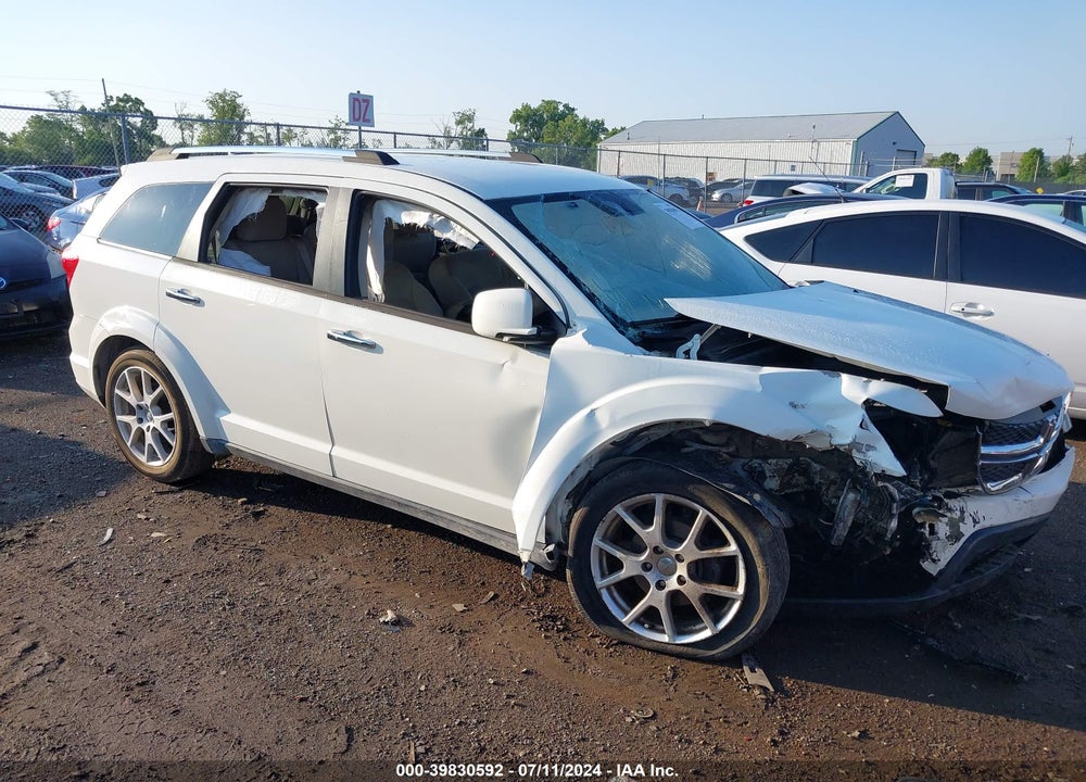 2012 DODGE JOURNEY CREW VIN: 3C4PDCDG1CT207029