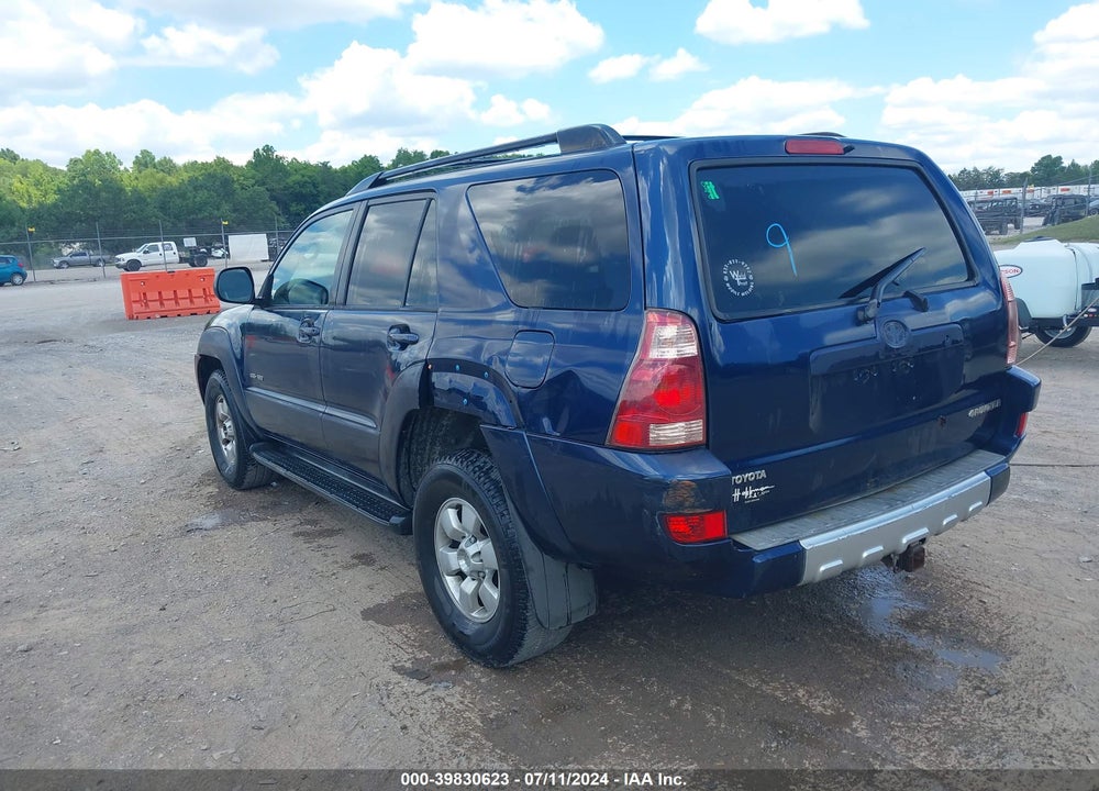 2003 TOYOTA 4RUNNER SR5 V6 VIN: JTEBU14R138004491