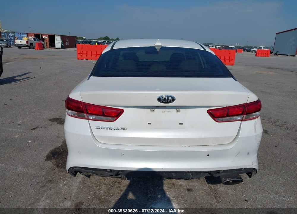 2018 KIA OPTIMA LX VIN: KNAGT4L30J5216824