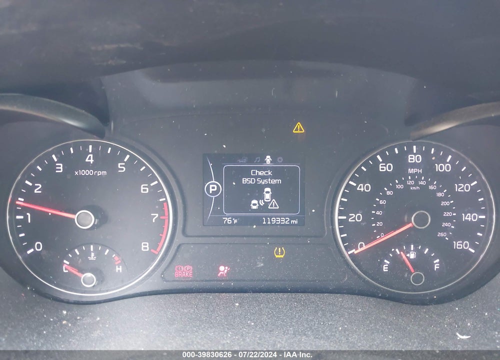 2018 KIA OPTIMA LX VIN: KNAGT4L30J5216824