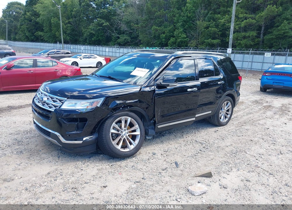 2018 FORD EXPLORER LIMITED VIN: 1FM5K7F86JGA87008
