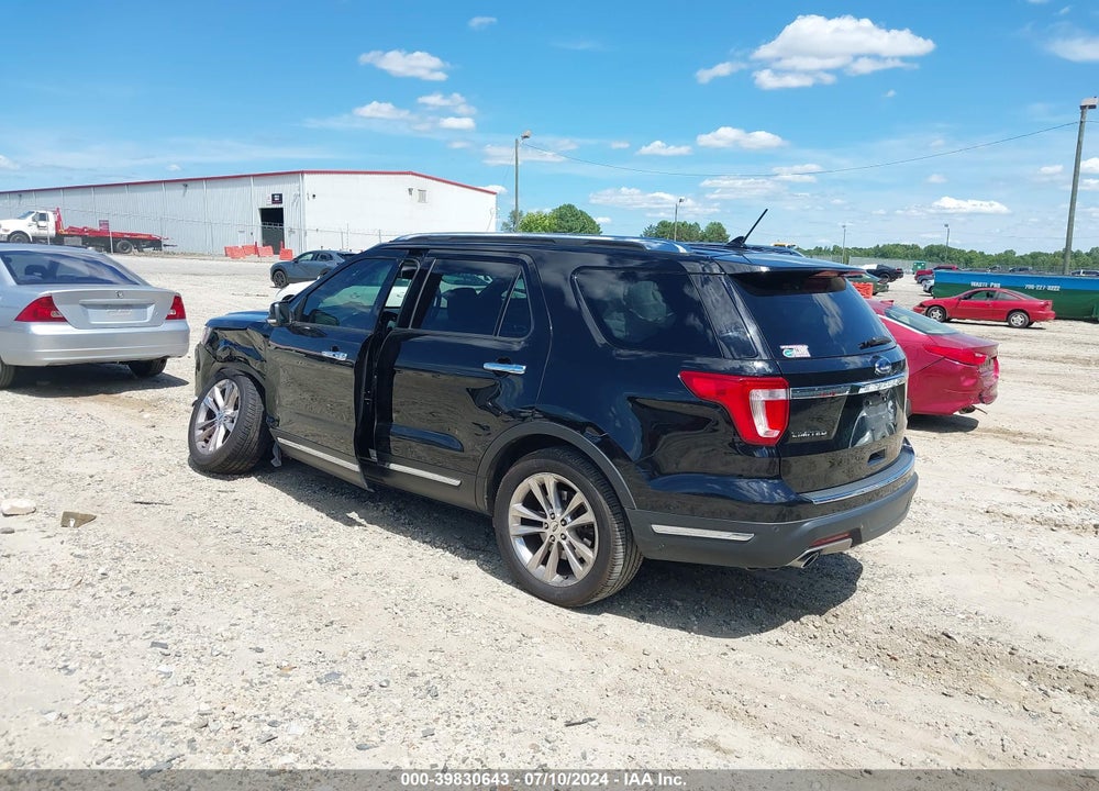 2018 FORD EXPLORER LIMITED VIN: 1FM5K7F86JGA87008